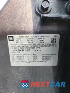 Zdjęcie 12 z 13 samochodu: 2014 GMC TERRAIN SLT VIN:2GKALSEK7E6131933 - miniatura