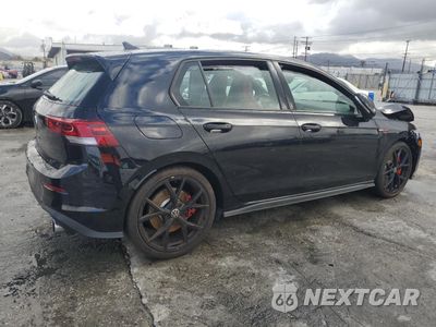Trzecie zdjęcie samochodu z tyłu: 2024 VOLKSWAGEN GTI AUTOBAHN VIN:WVWWA7CD7RW140488 - miniatura