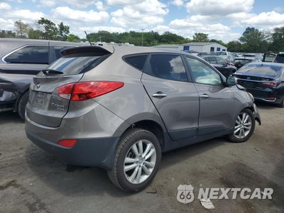 Trzecie zdjęcie samochodu z tyłu: 2013 HYUNDAI TUCSON GLS VIN:KM8JU3AC4DU567664 - miniatura