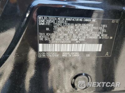 Zdjęcie 14 z 16 samochodu: 2013 TOYOTA RAV4 LIMITED VIN:2T3DFREV1DW006996 - miniatura