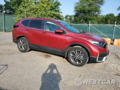 Czwarte zdjęcie samochodu z boku: 2022 HONDA CR-V EX VIN:5J6RT6H51NL012062 - miniatura