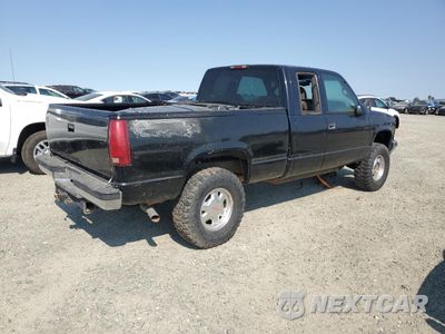 Trzecie zdjęcie samochodu z tyłu: 1998 GMC SIERRA K1500 VIN:1GTEK19R8WR500984 - miniatura