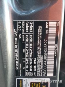 Zdjęcie 12 z 12 samochodu: 2016 MERCEDES-BENZ GLC 300 4MATIC VIN:WDC0G4KB8GF056397 - miniatura