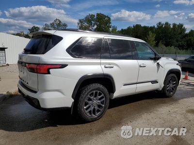 Trzecie zdjęcie samochodu z tyłu: 2023 TOYOTA SEQUOIA SR5 VIN:7SVAAABA3PX011546 - miniatura
