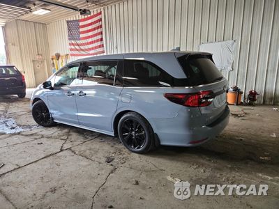 Drugie zdjęcie samochodu z przodu: 2023 HONDA ODYSSEY SPORT-L VIN:5FNRL6H73PB054438 - miniatura