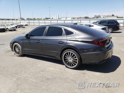 Drugie zdjęcie samochodu z przodu: 2021 HYUNDAI SONATA SEL VIN:5NPEL4JA0MH100457 - miniatura