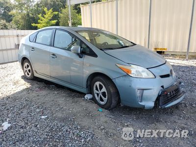 Czwarte zdjęcie samochodu z boku: 2014 TOYOTA PRIUS TWO VIN:JTDKN3DU9E1858836 - miniatura