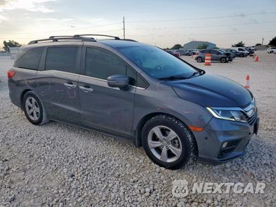Czwarte zdjęcie samochodu z boku: 2018 HONDA ODYSSEY EXL VIN:5FNRL6H75JB043268 - miniatura