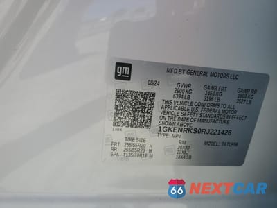 Zdjęcie 13 z 13 samochodu: 2024 GMC ACADIA DENALI VIN:1GKENRKS0RJ221426 - miniatura