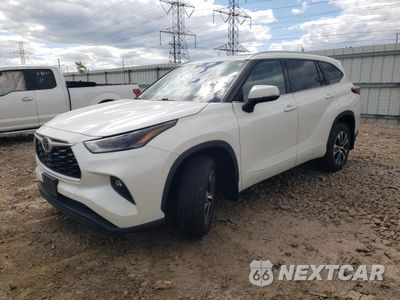 2021 TOYOTA HIGHLANDER XLE 5TDGZRBH8MS060414 - główne zdjęcie licytacji z USA - miniatura