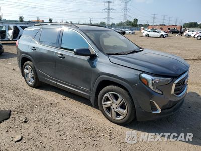 Czwarte zdjęcie samochodu z boku: 2018 GMC TERRAIN SLE VIN:3GKALTEX7JL224345 - miniatura