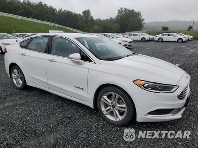 Czwarte zdjęcie samochodu z boku: 2018 FORD FUSION SE HYBRID VIN:3FA6P0LU4JR278685 - miniatura