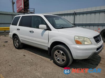 Czwarte zdjęcie samochodu z boku: 2005 HONDA PILOT EXL VIN:5FNYF18555B002245 - miniatura