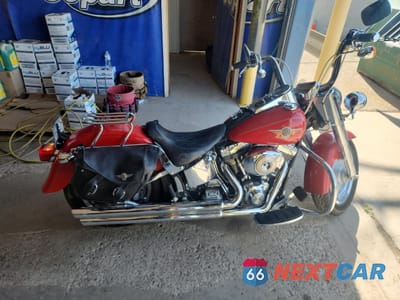 2002 HARLEY-DAVIDSON FLSTFI 1HD1BXB142Y020882 - główne zdjęcie licytacji z USA - miniatura