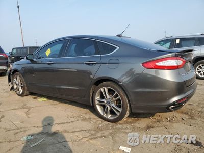 Drugie zdjęcie samochodu z przodu: 2015 FORD FUSION TITANIUM VIN:3FA6P0K95FR143154 - miniatura