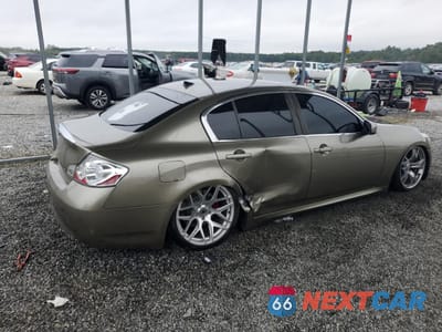 Trzecie zdjęcie samochodu z tyłu: 2008 INFINITI G35 VIN:JNKBV61E28M225191 - miniatura