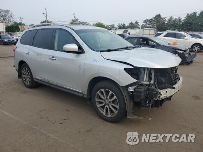 Czwarte zdjęcie samochodu z boku: 2015 NISSAN PATHFINDER S VIN:5N1AR2MM4FC640346 - miniatura