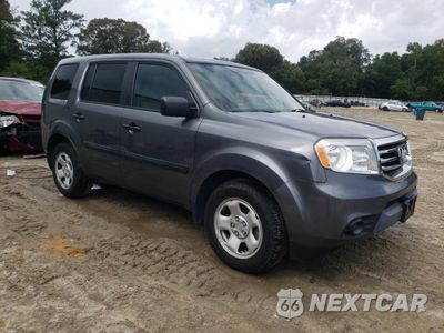 Czwarte zdjęcie samochodu z boku: 2013 HONDA PILOT LX VIN:5FNYF4H28DB044317 - miniatura