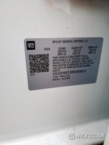 Zdjęcie 12 z 13 samochodu: 2024 CHEVROLET MALIBU LT VIN:1G1ZD5ST2RF203071 - miniatura