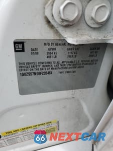 Zdjęcie 12 z 12 samochodu: 2008 SATURN AURA XE VIN:1G8ZS57N98F205464 - miniatura