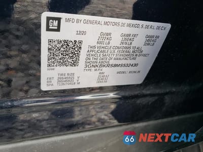 Zdjęcie 12 z 12 samochodu: 2021 CHEVROLET BLAZER RS VIN:3GNKBKRS8MS532430 - miniatura