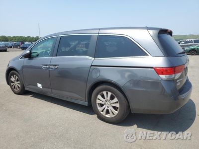 Drugie zdjęcie samochodu z przodu: 2016 HONDA ODYSSEY EXL VIN:5FNRL5H67GB160201 - miniatura