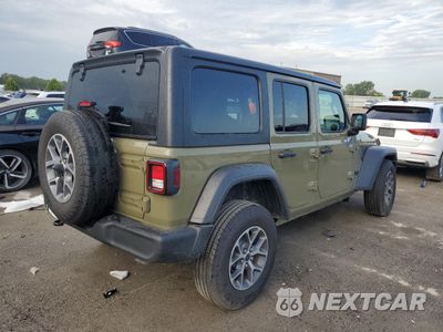 Trzecie zdjęcie samochodu z tyłu: 2025 JEEP WRANGLER SPORT VIN:1C4PJXDG2SW548948 - miniatura