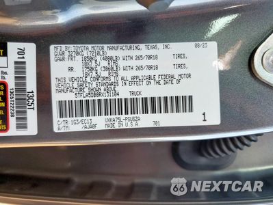 Zdjęcie 13 z 14 samochodu: 2024 TOYOTA TUNDRA CREWMAX SR VIN:5TFLA5DB8RX131104 - miniatura