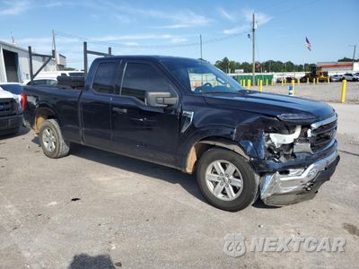 Czwarte zdjęcie samochodu z boku: 2021 FORD F150 SUPER CAB VIN:1FTEX1C57MFC72739 - miniatura