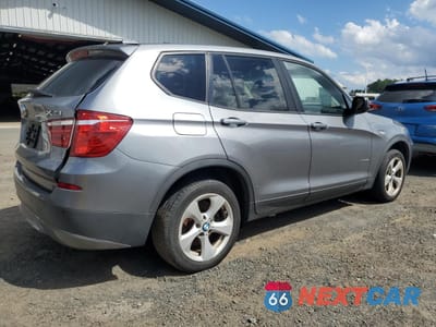 Trzecie zdjęcie samochodu z tyłu: 2012 BMW X3 XDRIVE28I VIN:5UXWX5C54CL720283 - miniatura