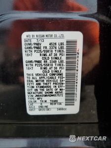 Zdjęcie 13 z 15 samochodu: 2013 NISSAN ROGUE S VIN:JN8AS5MV6DW657572 - miniatura