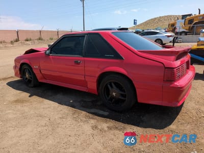 Drugie zdjęcie samochodu z przodu: 1991 FORD MUSTANG GT VIN:1FACP42E9MF137567 - miniatura