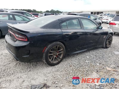 Trzecie zdjęcie samochodu z tyłu: 2021 DODGE CHARGER SCAT PACK VIN:2C3CDXGJ5MH603573 - miniatura