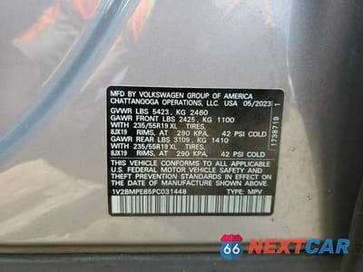 Zdjęcie 13 z 13 samochodu: 2023 VOLKSWAGEN ID.4 VIN:1V2BMPE85PC031448 - miniatura