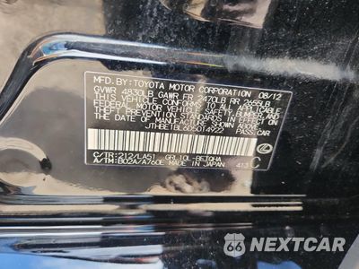 Zdjęcie 12 z 14 samochodu: 2013 LEXUS GS 350 VIN:JTHBE1BL6D5014922 - miniatura