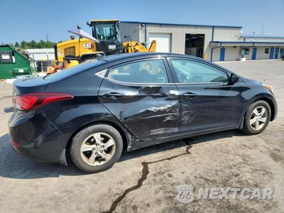 Trzecie zdjęcie samochodu z tyłu: 2014 HYUNDAI ELANTRA SE VIN:KMHDH4AE2EU218786 - miniatura