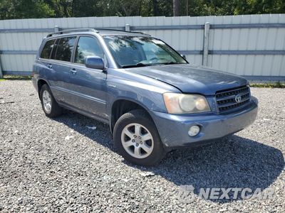 Czwarte zdjęcie samochodu z boku: 2003 TOYOTA HIGHLANDER LIMITED VIN:JTEGF21A330086663 - miniatura