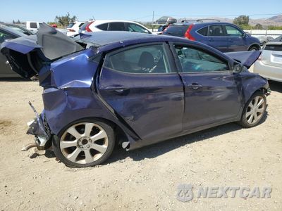Trzecie zdjęcie samochodu z tyłu: 2013 HYUNDAI ELANTRA GLS VIN:5NPDH4AE6DH319598 - miniatura