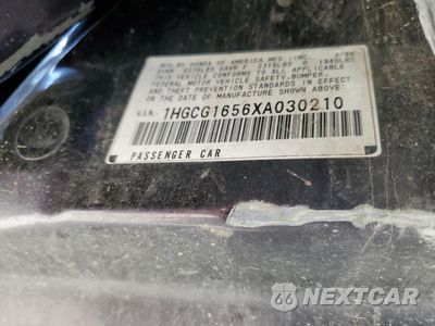 Zdjęcie 12 z 13 samochodu: 1999 HONDA ACCORD EX VIN:1HGCG1656XA030210 - miniatura