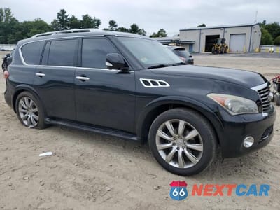 Czwarte zdjęcie samochodu z boku: 2012 INFINITI QX56 VIN:JN8AZ2NE5C9015866 - miniatura