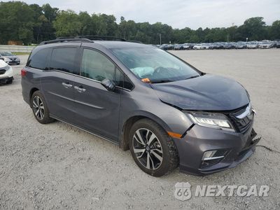 Czwarte zdjęcie samochodu z boku: 2018 HONDA ODYSSEY ELITE VIN:5FNRL6H93JB071765 - miniatura
