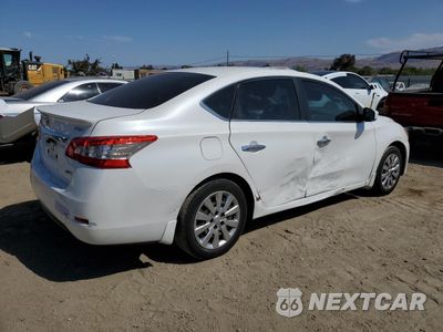 Trzecie zdjęcie samochodu z tyłu: 2013 NISSAN SENTRA S VIN:3N1AB7AP4DL798095 - miniatura