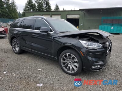 Czwarte zdjęcie samochodu z boku: 2022 LINCOLN AVIATOR GRAND TOURING VIN:5LMYJ8XY4NNL00430 - miniatura