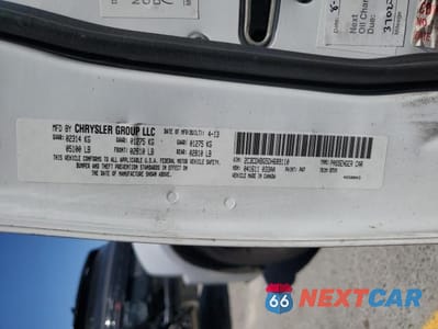 Zdjęcie 13 z 13 samochodu: 2013 DODGE CHARGER SE VIN:2C3CDXBG5DH689110 - miniatura