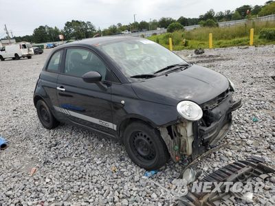 Czwarte zdjęcie samochodu z boku: 2012 FIAT 500 POP VIN:3C3CFFAR3CT336006 - miniatura