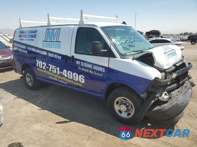 Czwarte zdjęcie samochodu z boku: 2021 CHEVROLET EXPRESS G3500 VIN:1GCZGGFP5M1241522 - miniatura