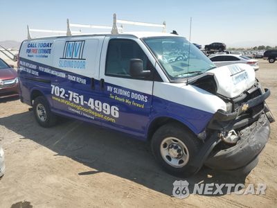 Czwarte zdjęcie samochodu z boku: 2021 CHEVROLET EXPRESS G3500 VIN:1GCZGGFP5M1241522 - miniatura