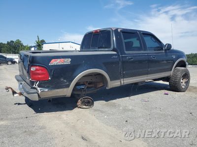 Trzecie zdjęcie samochodu z tyłu: 2003 FORD F150 SUPERCREW VIN:1FTRW08L73KA53470 - miniatura