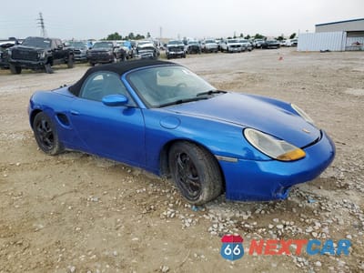 Czwarte zdjęcie samochodu z boku: 1999 PORSCHE BOXSTER VIN:WP0CA2983XU623274 - miniatura