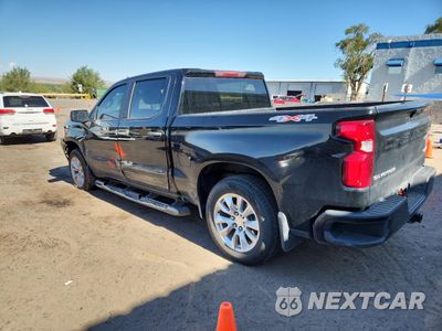 Drugie zdjęcie samochodu z przodu: 2019 CHEVROLET SILVERADO K1500 CUSTOM VIN:1GCPYBEH0KZ374494 - miniatura